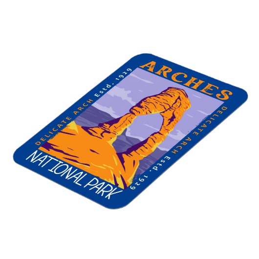 Arches National Park Delicate Arch  Magneet (Linkerzijde)