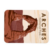 Arches National Park Delicate Arch  Magneet (Horizontaal)