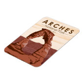 Arches National Park Delicate Arch  Magneet (Linkerzijde)