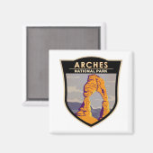 Arches National Park Delicate Arch Magneet (Voorkant / Achterkant)