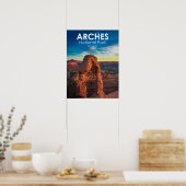Arches National Park Delicate Arch Poster (Keuken)
