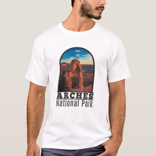Arches National Park Delicate Arch T-Shirt (Voorkant)