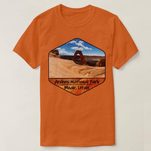 Arches National Park Delicate Arch T-shirt (Design voorkant)