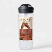 Arches National Park Delicate Arch  Waterfles (Voorkant)