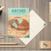 Arches National Park Double Arch Briefkaart