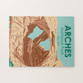 Arches National Park Double Arch Legpuzzel (Horizontaal)