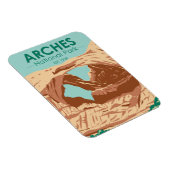Arches National Park Double Arch Magnet Magneet (Rechterzijde)