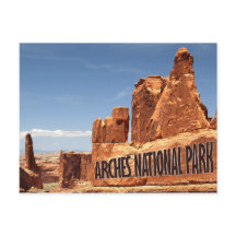 Arches National Park Eastern Utah Briefkaart