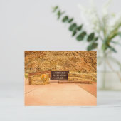 Arches National Park Entrance Sign Briefkaart (Staand voorkant)