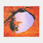 Arches National Park Fleece Blanket (Voorkant (Horizontaal))