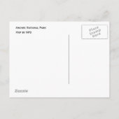 Arches National Park Kaart Briefkaart (Achterkant)