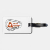 Arches National Park Klim Carabiner Bagagelabel (Achterkant horizontaal)