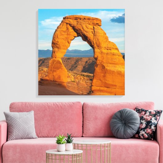 Arches National Park MOAB Utah Canvas Afdruk (Insitu (Woonkamer))