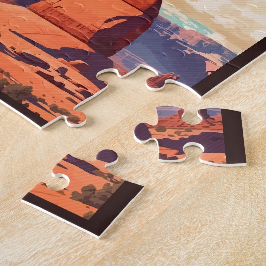 Arches National Park Moab Utah Delicate Arch Legpuzzel (Zijkant)