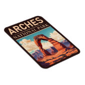 Arches National Park Moab Utah Delicate Arch Magneet (Rechterzijde)