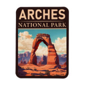 Arches National Park Moab Utah Delicate Arch Magneet (Verticaal)