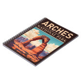 Arches National Park Moab Utah Delicate Arch Notitieboek (Linkerzijde)