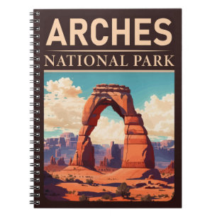 Arches National Park Moab Utah Delicate Arch Notitieboek