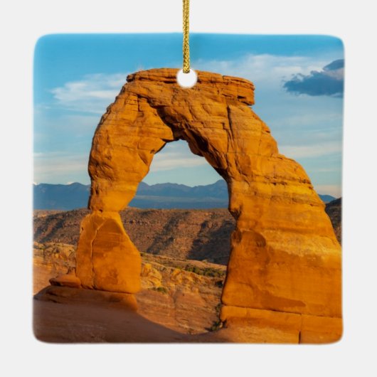 Arches National Park MOAB Utah Keramisch Ornament (Achterkant)