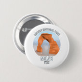 Arches National Park Moab Utah Ronde Button 5,7 Cm (Voorkant /achterkant)