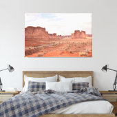 Arches National Park Na de Storm Canvas Afdruk (Insitu (Slaapkamer))