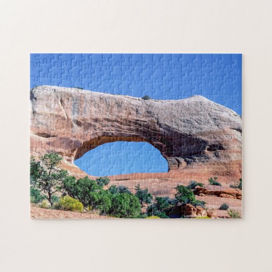 Arches National Park - Noordelijk raam - Utah, USA Legpuzzel (Horizontaal)