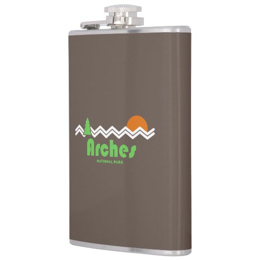 Arches National Park Retro Heupfles (Links)