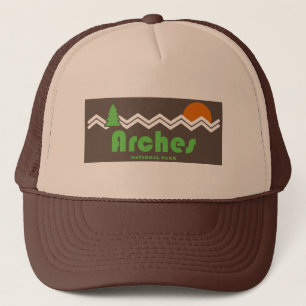 Arches National Park Retro Trucker Pet