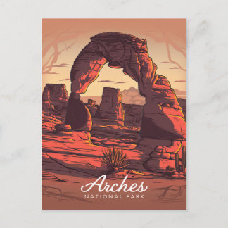 Arches National Park Sandstone Feestdagenkaart