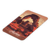 Arches National Park Sandstone Magneet (Linkerzijde)