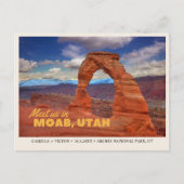 Arches National Park Save the Date Briefkaart (Voorkant)