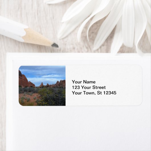 Arches National Park Scene Etiket (Insitu)