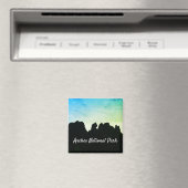 Arches National Park Silhouette Magnet (Insitu (Vaatwasser))