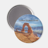Arches National Park Souvenir Magnet (Voorkant / Achterkant)