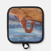 Arches National Park Souvenir Magnet Pannenlap (Voorkant)