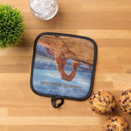 Arches National Park Souvenir Magnet Pannenlap (Top down)