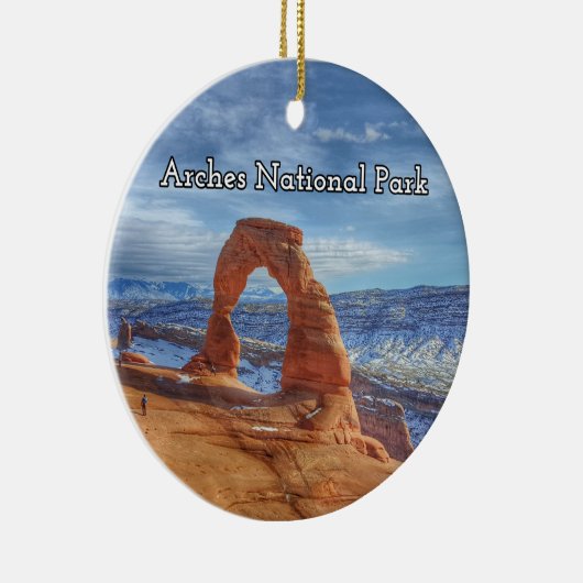 Arches National Park Souvenir Tree Ornament (Rechts)