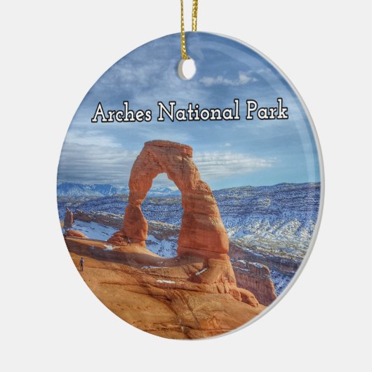 Arches National Park Souvenir Tree Ornament (Links)