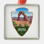 Arches National Park Utah Arrowhead Metalen Ornament (Voorkant)