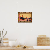 Arches National Park Utah Balanced Rock Trail Poster (Keuken)