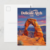 Arches National Park Utah Briefkaart (Voorkant / Achterkant)