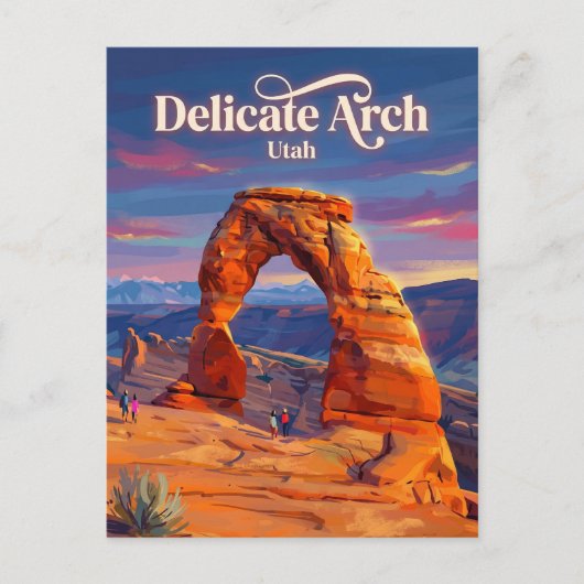 Arches National Park Utah Briefkaart (Voorkant)