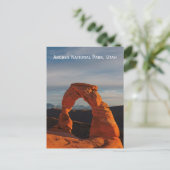 Arches National Park, Utah, Briefkaart VS (Staand voorkant)