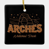 ARCHES NATIONAL PARK UTAH COLLECTOR HOLIDAY KERAMISCH ORNAMENT (Voorkant)