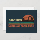 Arches National Park Utah Delicate Arch  Feestdagenkaart (Voorkant / Achterkant)