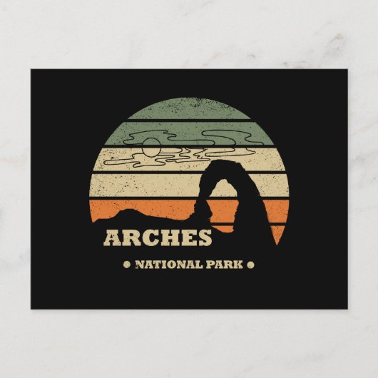 Arches National Park Utah Delicate Arch Feestdagenkaart (Voorkant)