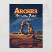 Arches National Park Utah Delicate Arch Moab Briefkaart (Voorkant)