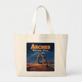 Arches National Park Utah Delicate Arch Moab Grote Tote Bag (Voorkant)