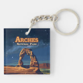 Arches National Park Utah Delicate Arch Moab Sleutelhanger (Achterkant)