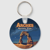 Arches National Park Utah Delicate Arch Moab Sleutelhanger (Voorkant)